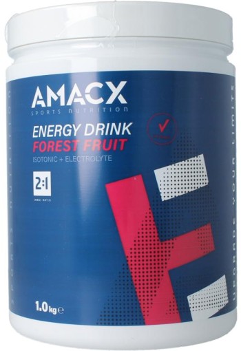 Amacx Energy drink forest fruit (1000 Gram)