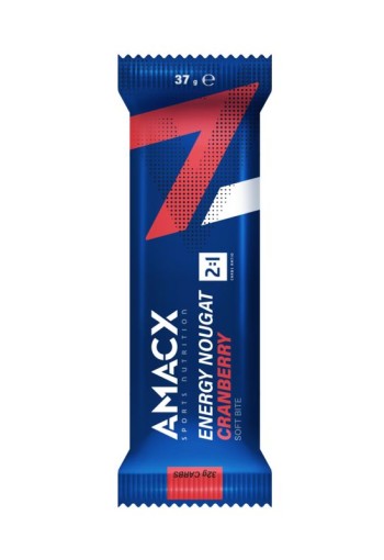 Amacx Energy nougat cranberry (37 Gram)