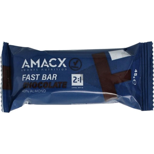 Amacx Fast bar chocolate (45 Gram)