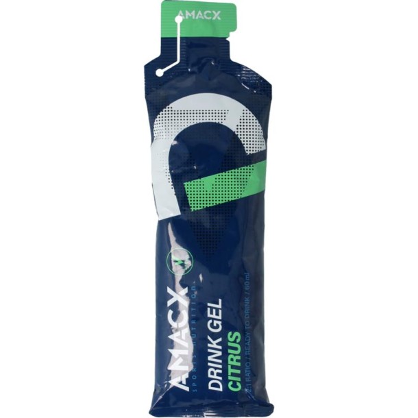 Amacx Energy drink gel citrus (60 Milliliter)