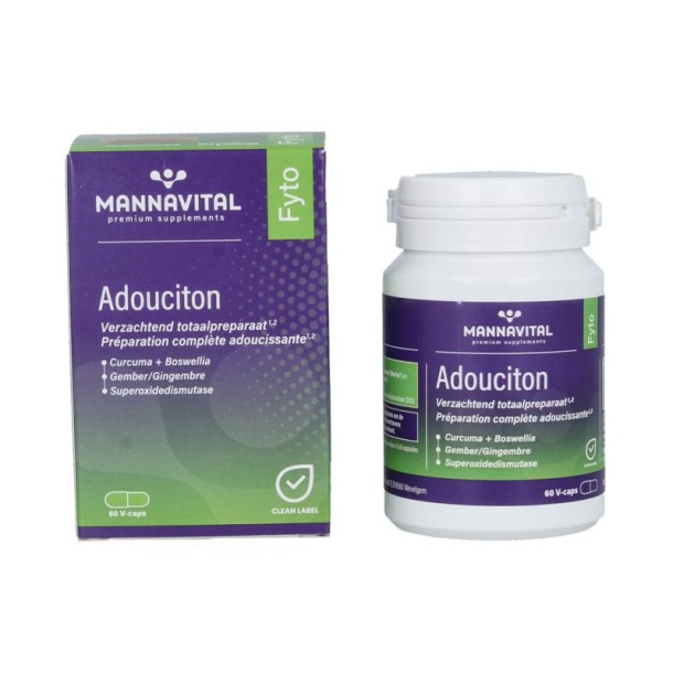 Mannavital Adouciton (60 Vegetarische capsules)