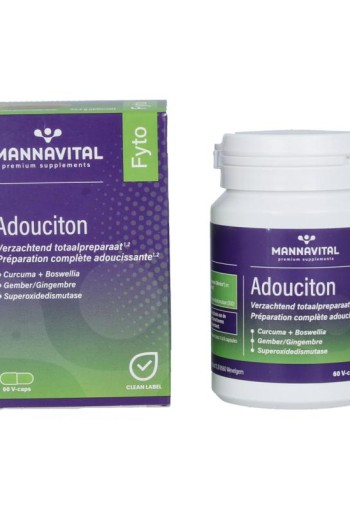 Mannavital Adouciton (60 Vegetarische capsules)