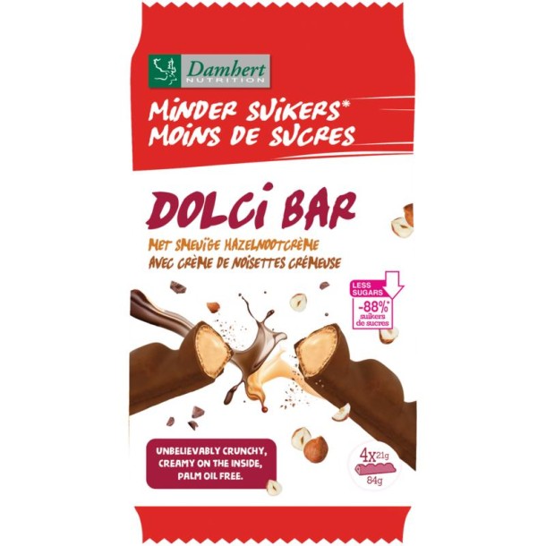 Damhert Dolci bar minder suikers (84 Gram)