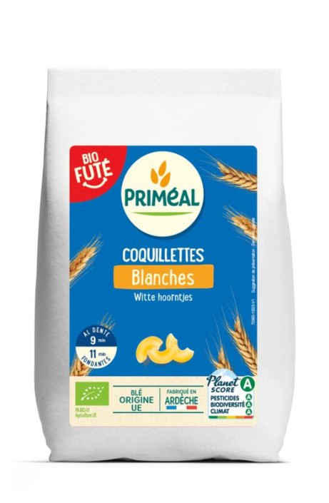 Primeal Witte macaroni elleboogjes bio (1000 Gram)