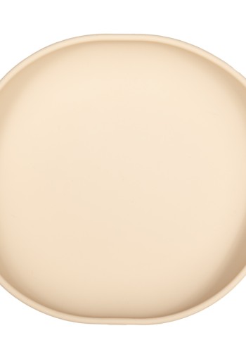 Jikkies Bord siliconen beige (1 Stuks)