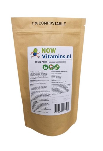 Nowvitamins.nl Creatine monohydraat (250 Gram)