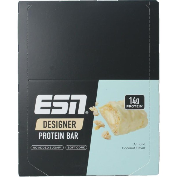 ESN Almond coconut bar 45g (12 Stuks)