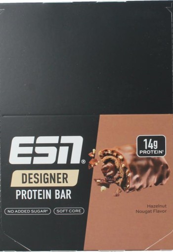 ESN Hazelnut nougat bar 45g (12 Stuks)