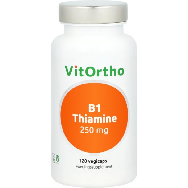 VitOrtho B1 thiamine 250mg (120 Vegetarische capsules)