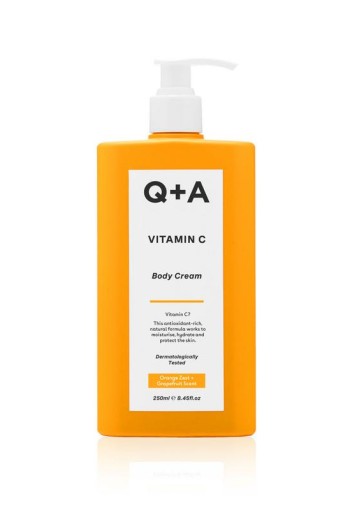 Q+A Bodycream vitamin C (250 Milliliter)
