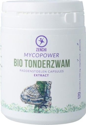 Mycopower BIO Tonderzwam extract bio (120 Capsules)
