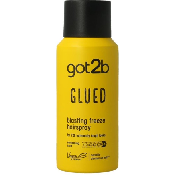 Got2b Glued blasting freeze hairspray mini (100 Milliliter)