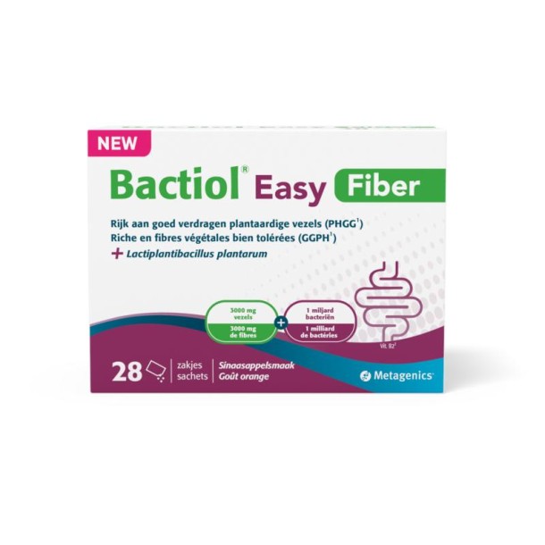Metagenics Bactiol easy fiber zakjes (28 Stuks)