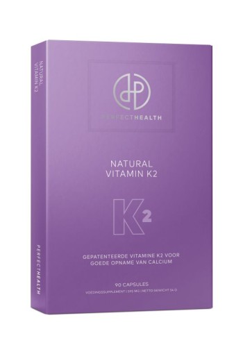 Perfect Health Natural vitamine K2 (90 Capsules)