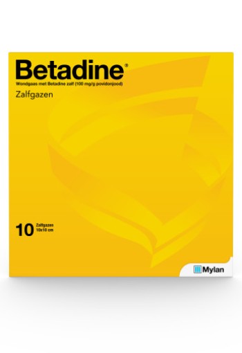 Betadine Desinfectie zalfgazen (10 Stuks)