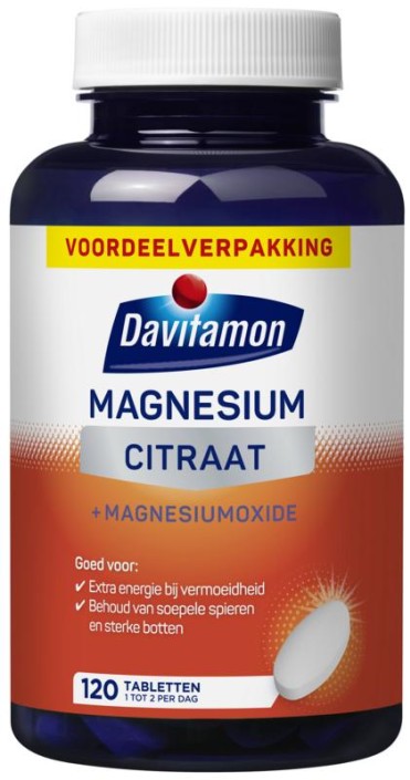 Davitamon Magnesium citraat 120 Tabletten