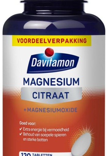 Davitamon Magnesium citraat 120 Tabletten