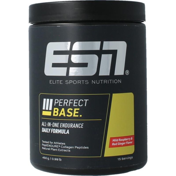 ESN Perfect base mild raspberry red ginger (450 Gram)