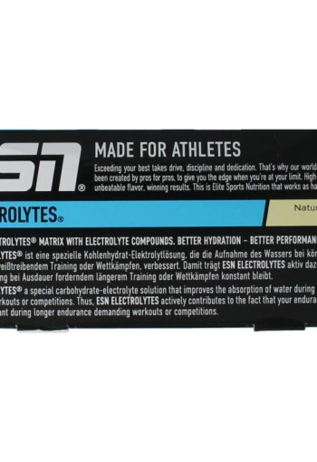 ESN Electrolytes pro natural lemon (337,5 Gram)