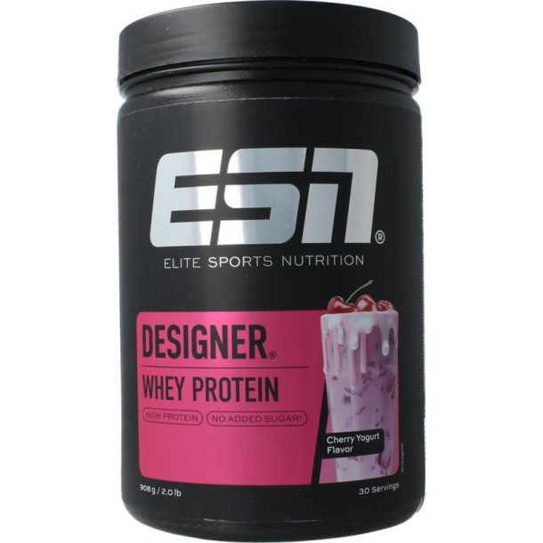ESN Designer whey cherry yoghurt (908 Gram)