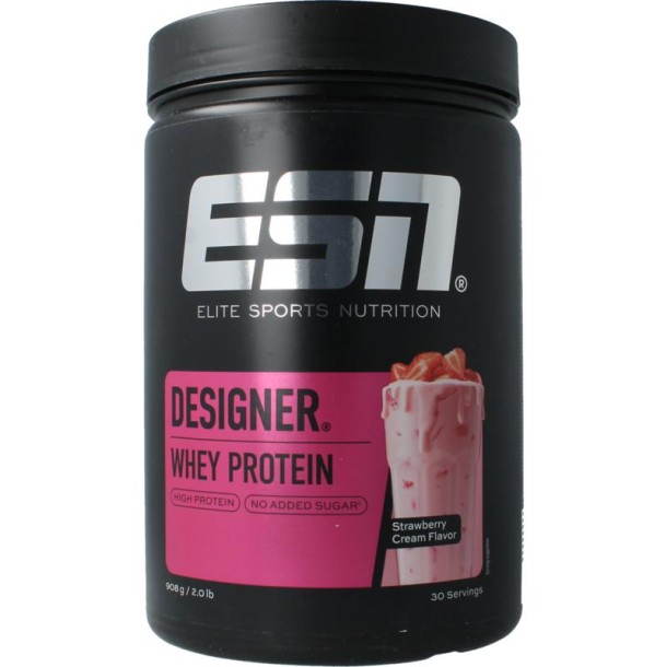 ESN Designer whey strawberry cream (908 Gram)