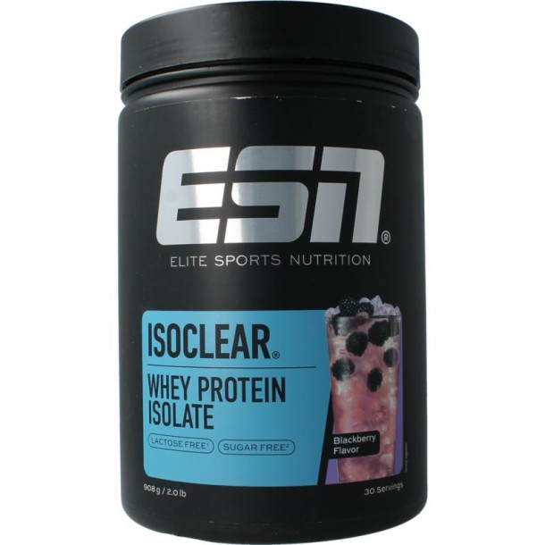 ESN Isoclear whey isolate blackberry (908 Gram)