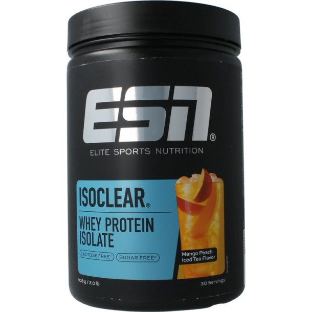 ESN Isoclear whey isolate mango peach ice tea (908 Gram)