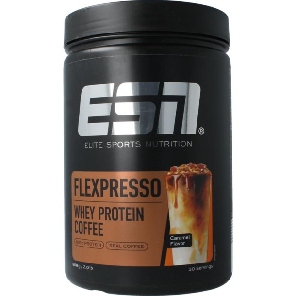 ESN Flexpresso protein coffee - caramel flavour (908 Gram)