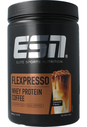 ESN Flexpresso protein coffee - caramel flavour (908 Gram)