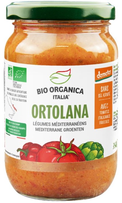 Bio Organica Pastasaus ortolana demeter (350 Gram)