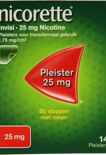 Nicorette Pleister 25mg (14 Stuks)