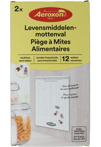 Aeroxon Levensmiddelenmottenval (2 Stuks)