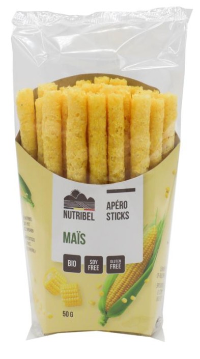 Nutribel Apero stick mais bio (50 Gram)