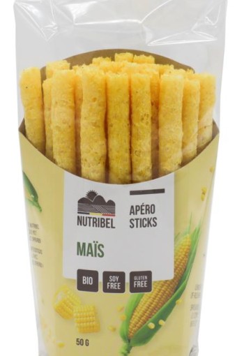 Nutribel Apero stick mais bio (50 Gram)