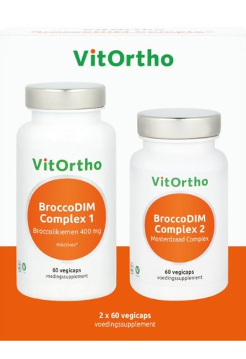 Vitortho Broccodim complex 2 x 60 (120 Vegetarische capsules)