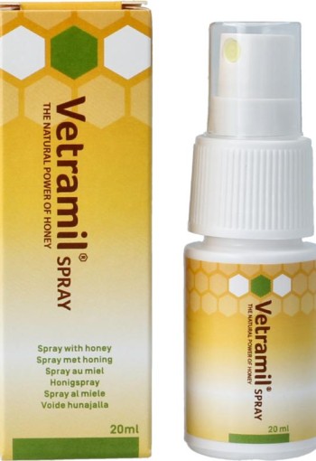 Vetramil Spray met honing (20 Milliliter)