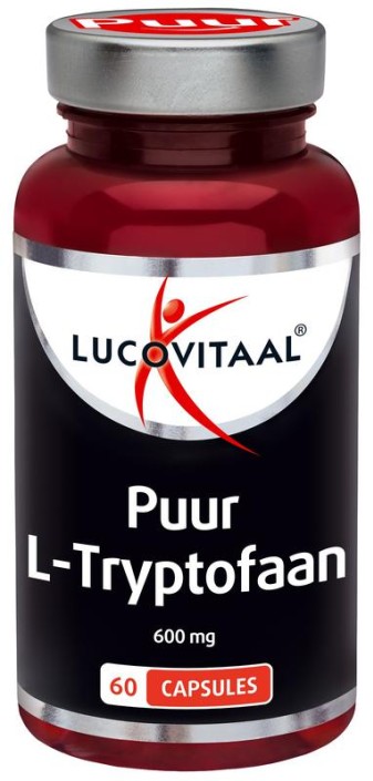 Lucovitaal L-tryptofaan puur 600mg (60 Capsules)