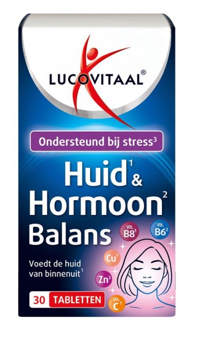 Lucovitaal Huid & Hormoon balans (30 Tabletten)