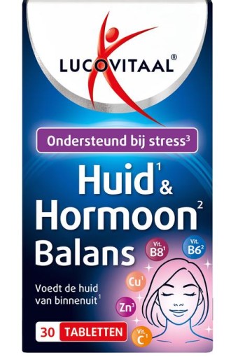 Lucovitaal Huid & Hormoon balans (30 Tabletten)