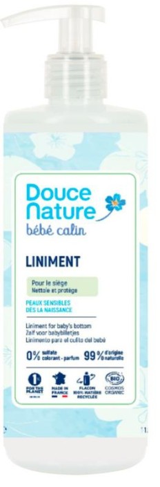 Douce Nature Baby liniment luierwisselcreme bio (350 Milliliter)