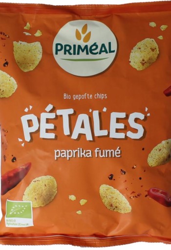 Primeal Chips gerookte paprika bio (75 Gram)