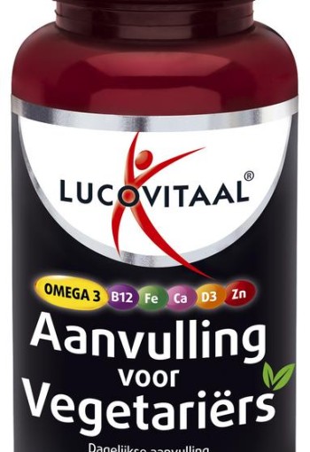 Lucovitaal Aanvulling voor vegetariers 60 Capsules