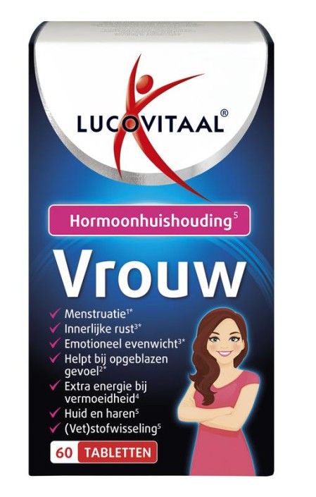 Lucovitaal Hormoonhuishouding vrouw (60 Tabletten)