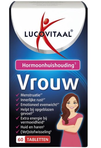 Lucovitaal Hormoonhuishouding vrouw (60 Tabletten)