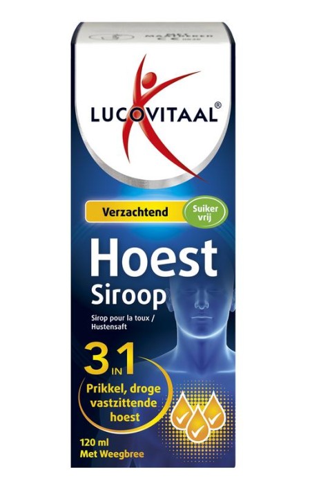 Lucovitaal Hoestsiroop 3 in 1 (120 Milliliter)