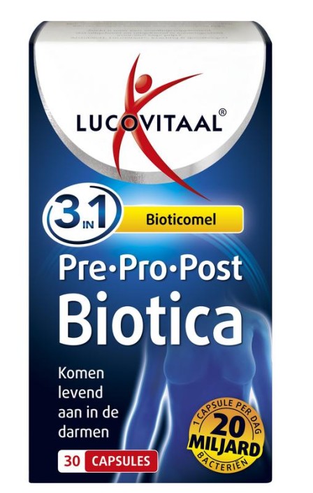Lucovitaal Pre pro post biotica (30 Capsules)