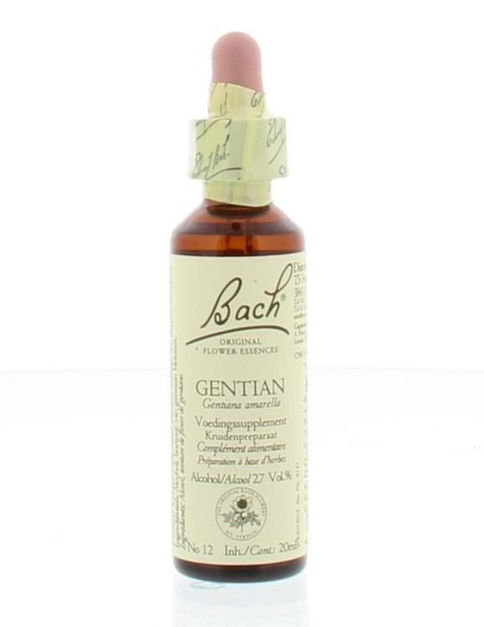 Bach Gentian/gentiaan (20 Milliliter)