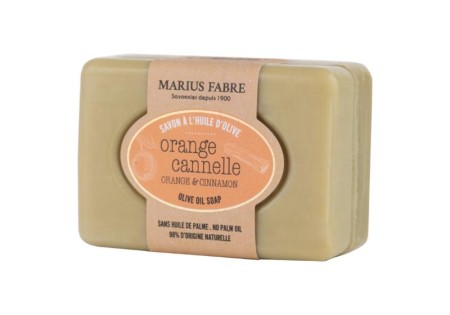 Marius Fabre Zeep sinaasappel kaneel (100 Gram)