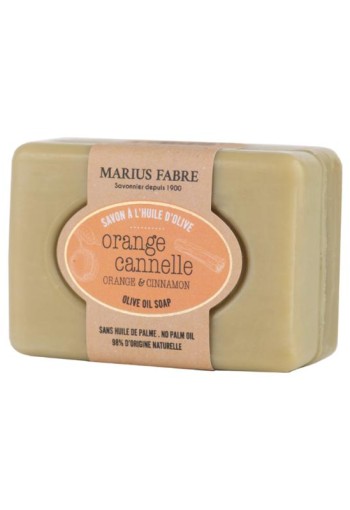 Marius Fabre Zeep sinaasappel kaneel (100 Gram)