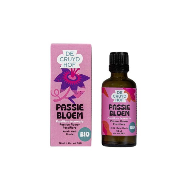 Cruydhof Passiflora incarnata hrb/passiebloem bio (50 Milliliter)